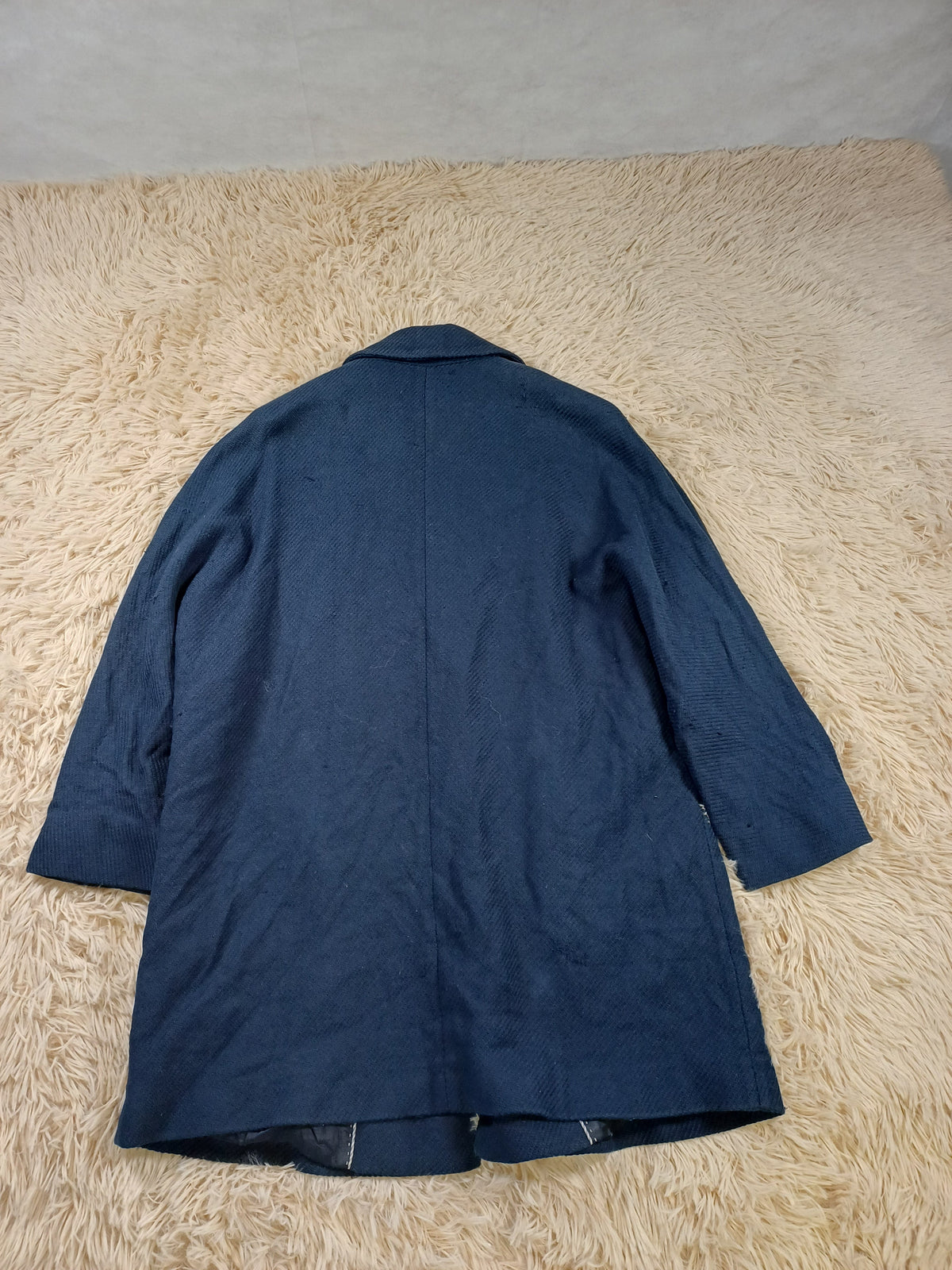 Massimo Dutti Cardigan en tricot bleu marine Massimo Dutti