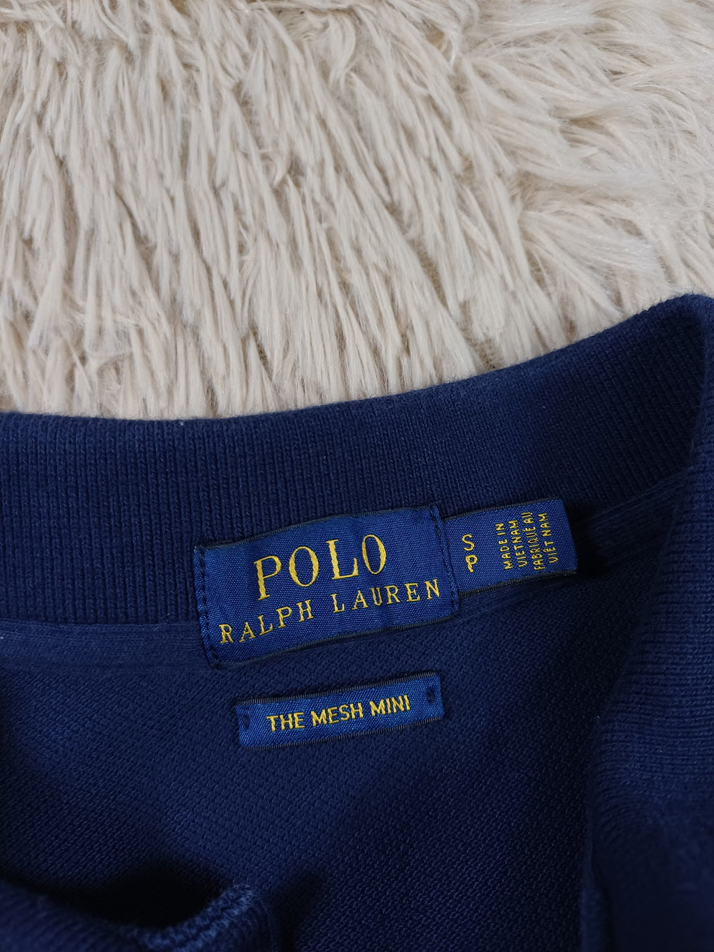 Polo Ralph Lauren Robe polo bleu marine – Taille S Polo Ralph Lauren