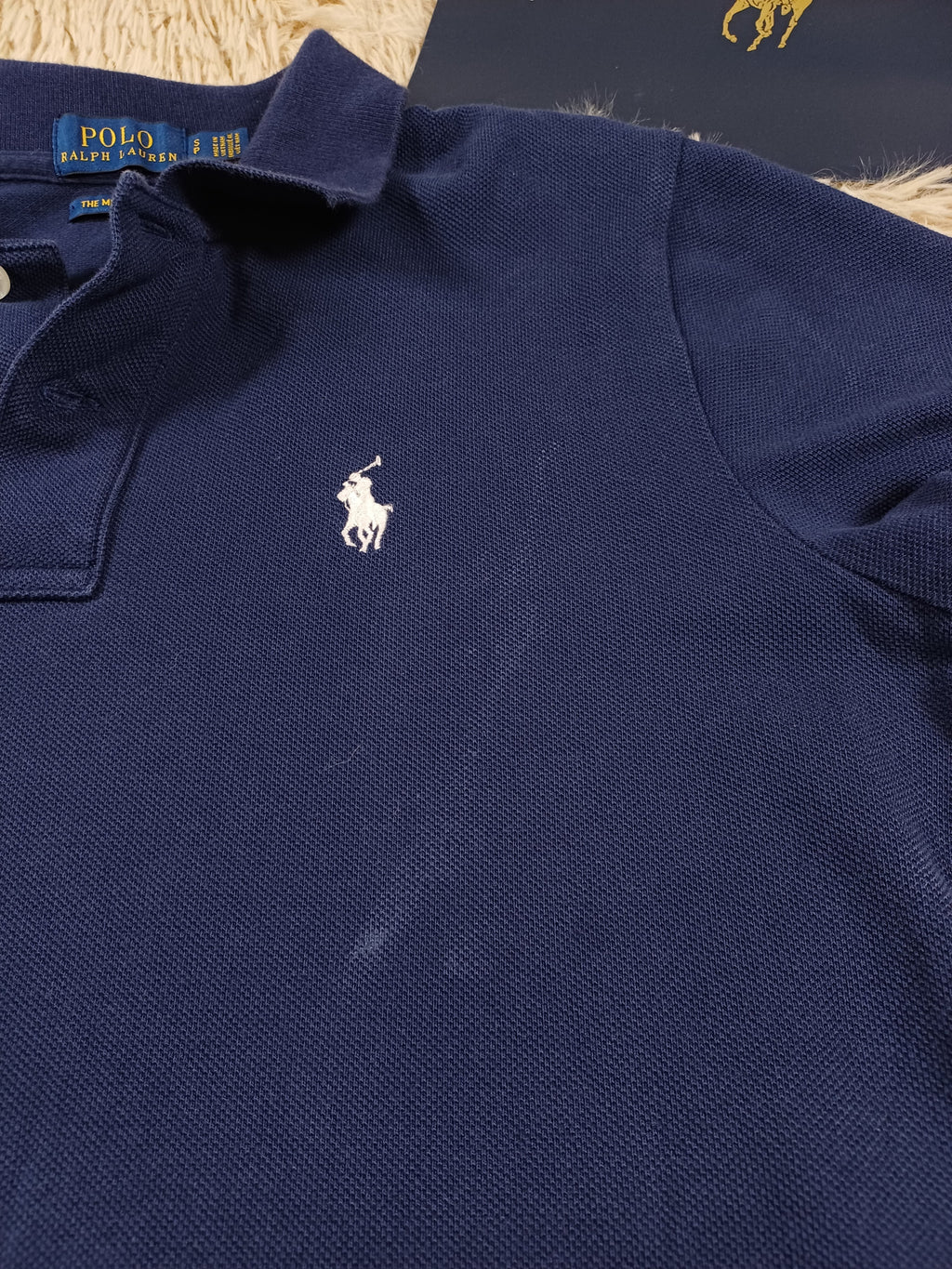 Polo Ralph Lauren Robe polo bleu marine – Taille S Polo Ralph Lauren