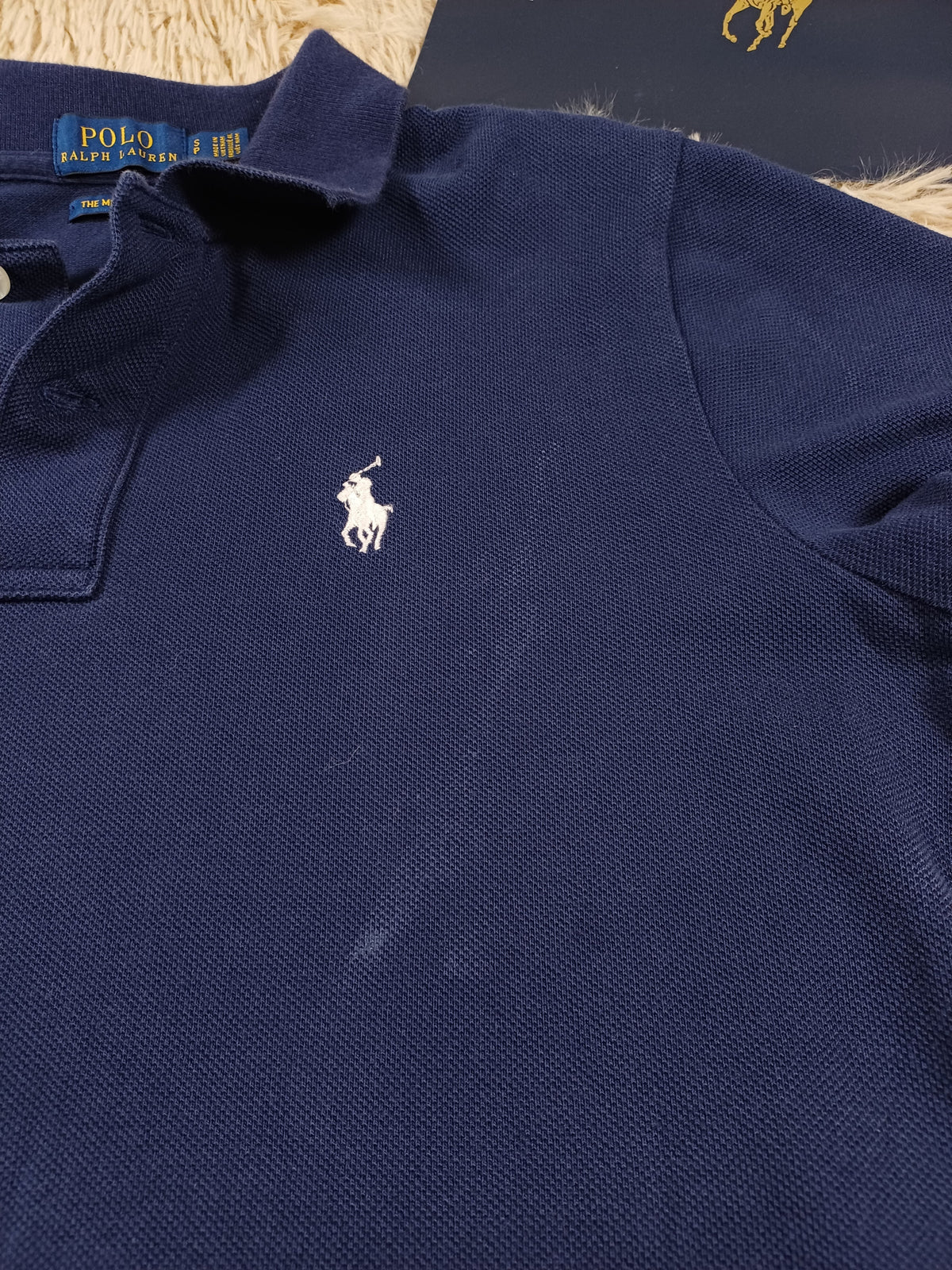 Polo Ralph Lauren Robe polo bleu marine – Taille S Polo Ralph Lauren