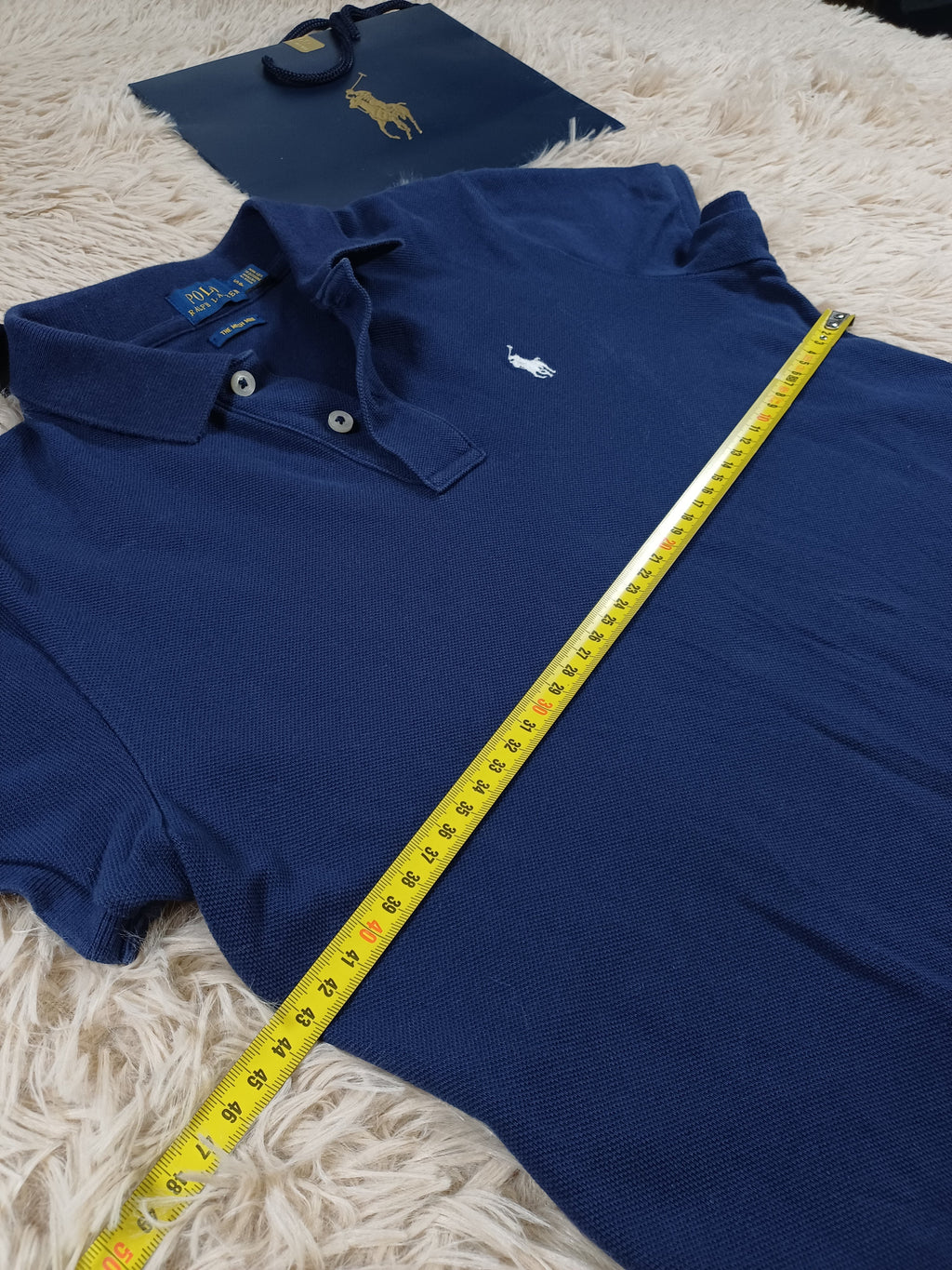 Polo Ralph Lauren Robe polo bleu marine – Taille S Polo Ralph Lauren