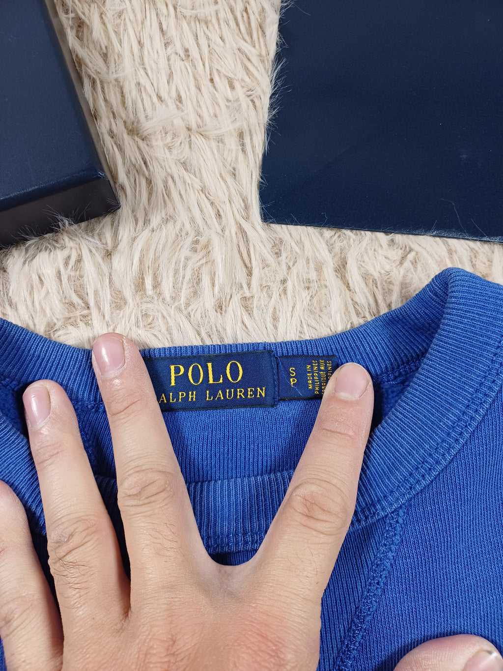 Polo Ralph Lauren Sweat bleu royal Polo 1967 – Taille S Polo Ralph Lauren