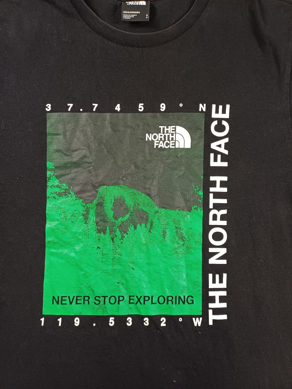 The North Face T-shirt noir graphique – Taille S The North Face