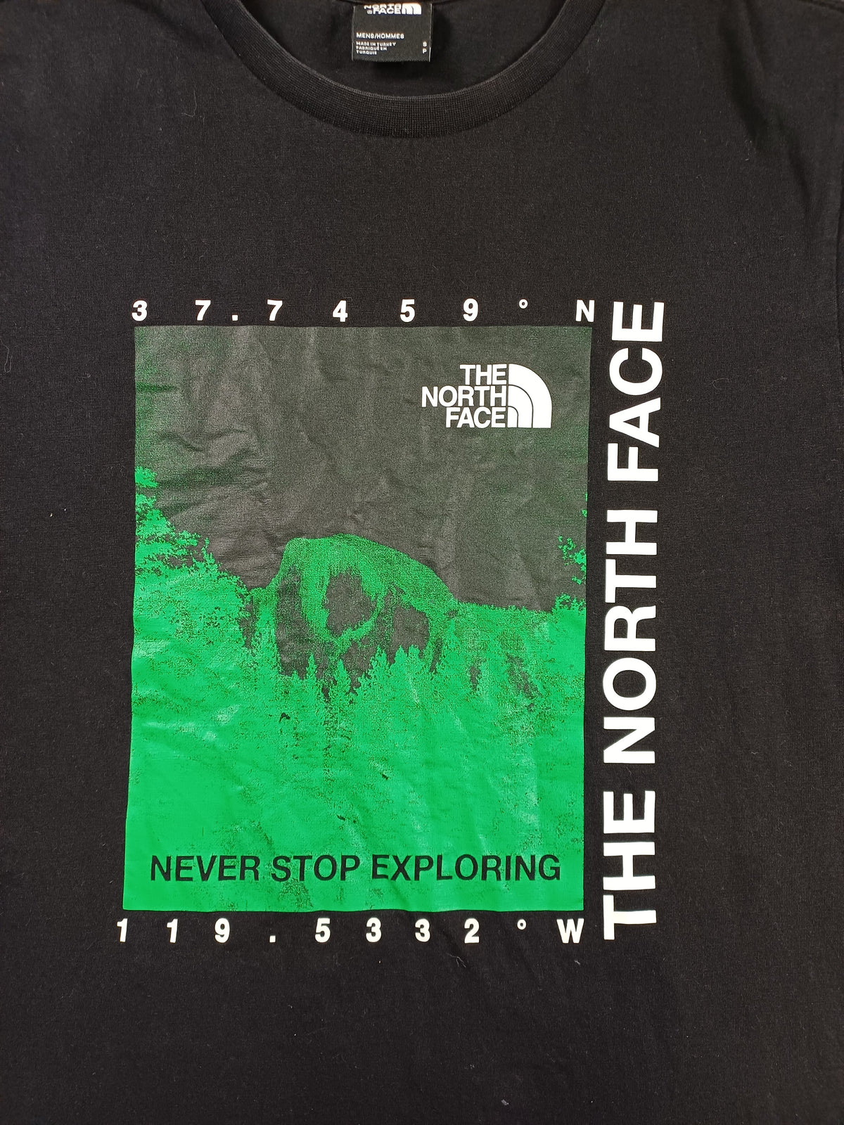 The North Face T-shirt noir graphique – Taille S The North Face