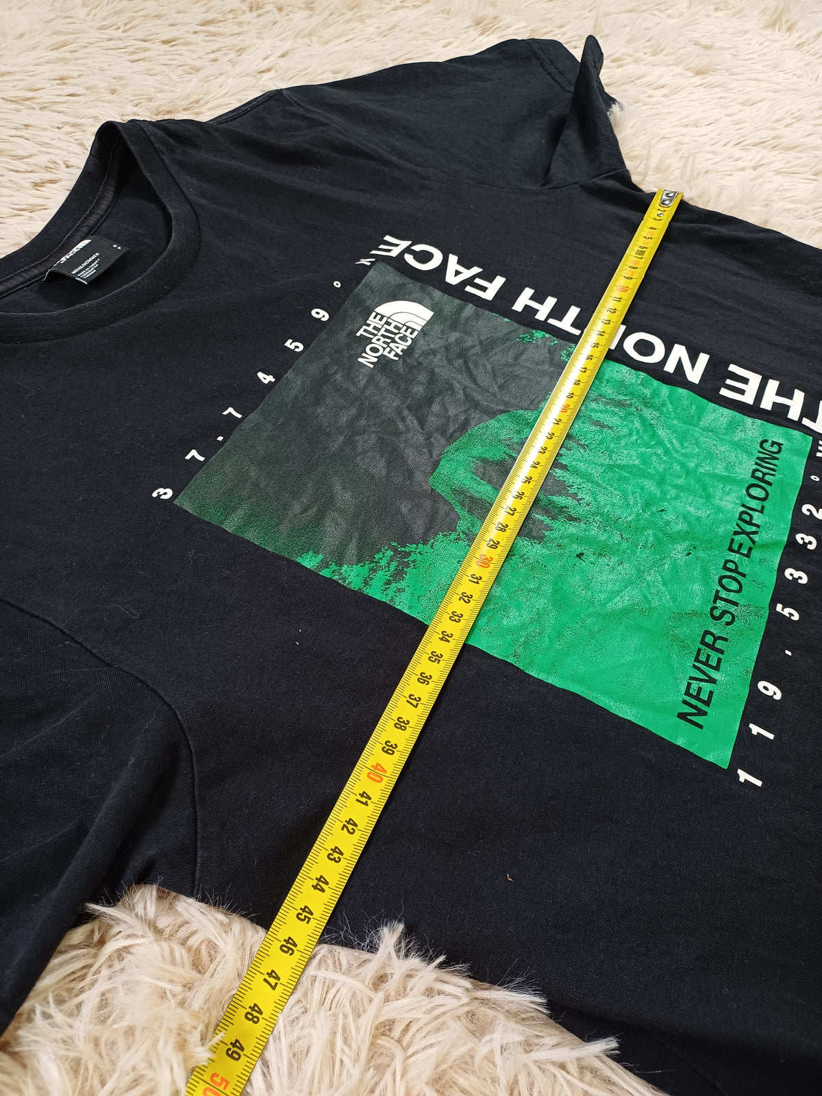 The North Face T-shirt noir graphique – Taille S The North Face