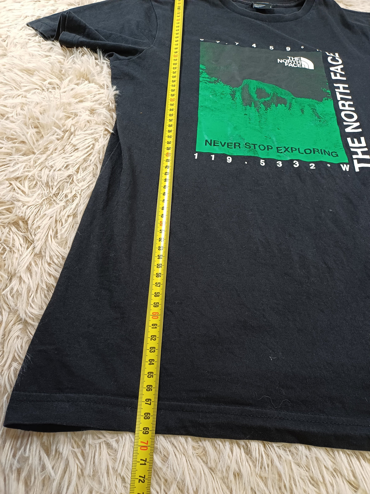 The North Face T-shirt noir graphique – Taille S The North Face