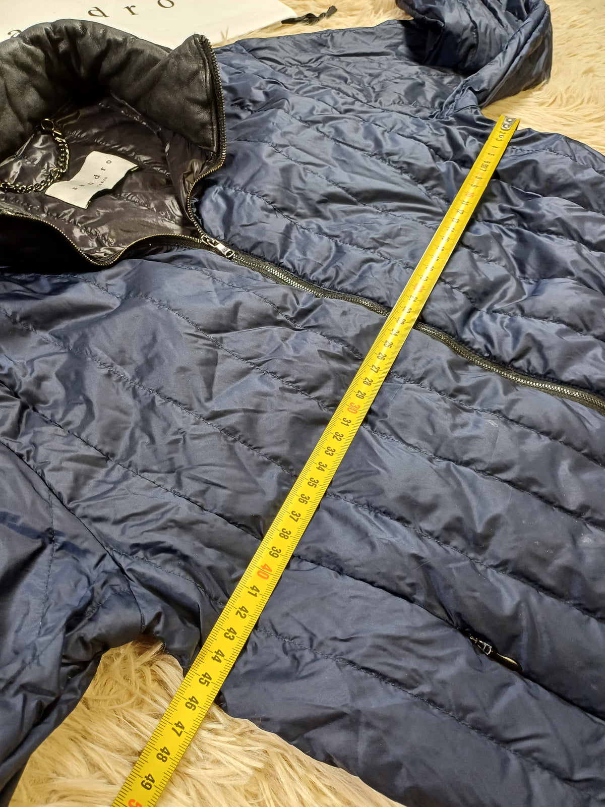 Doudoune légère Sandro bleu marine – Taille 1