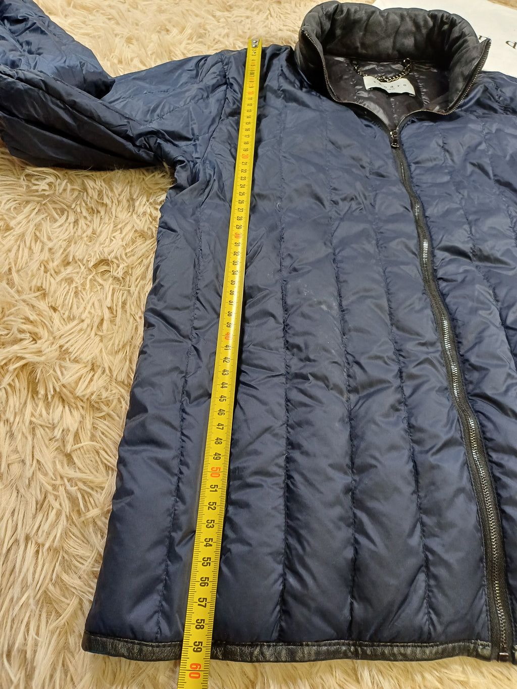 Doudoune légère Sandro bleu marine – Taille 1