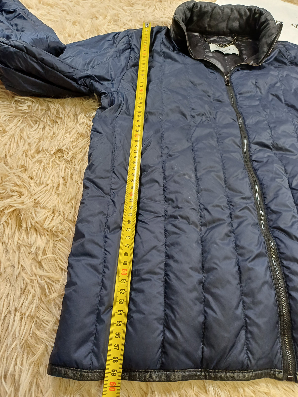 Doudoune légère Sandro bleu marine – Taille 1
