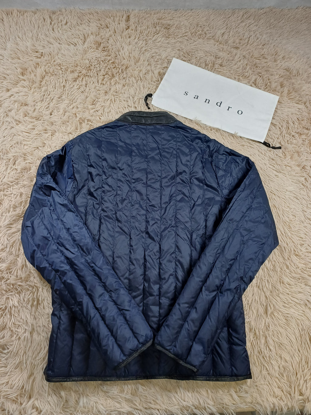 Doudoune légère Sandro bleu marine – Taille 1