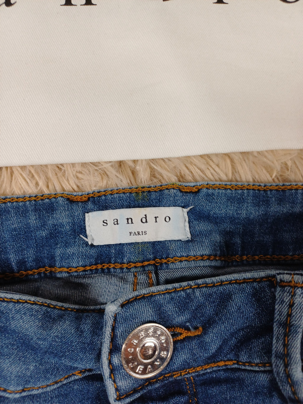 Jean Sandro bleu – Taille XS