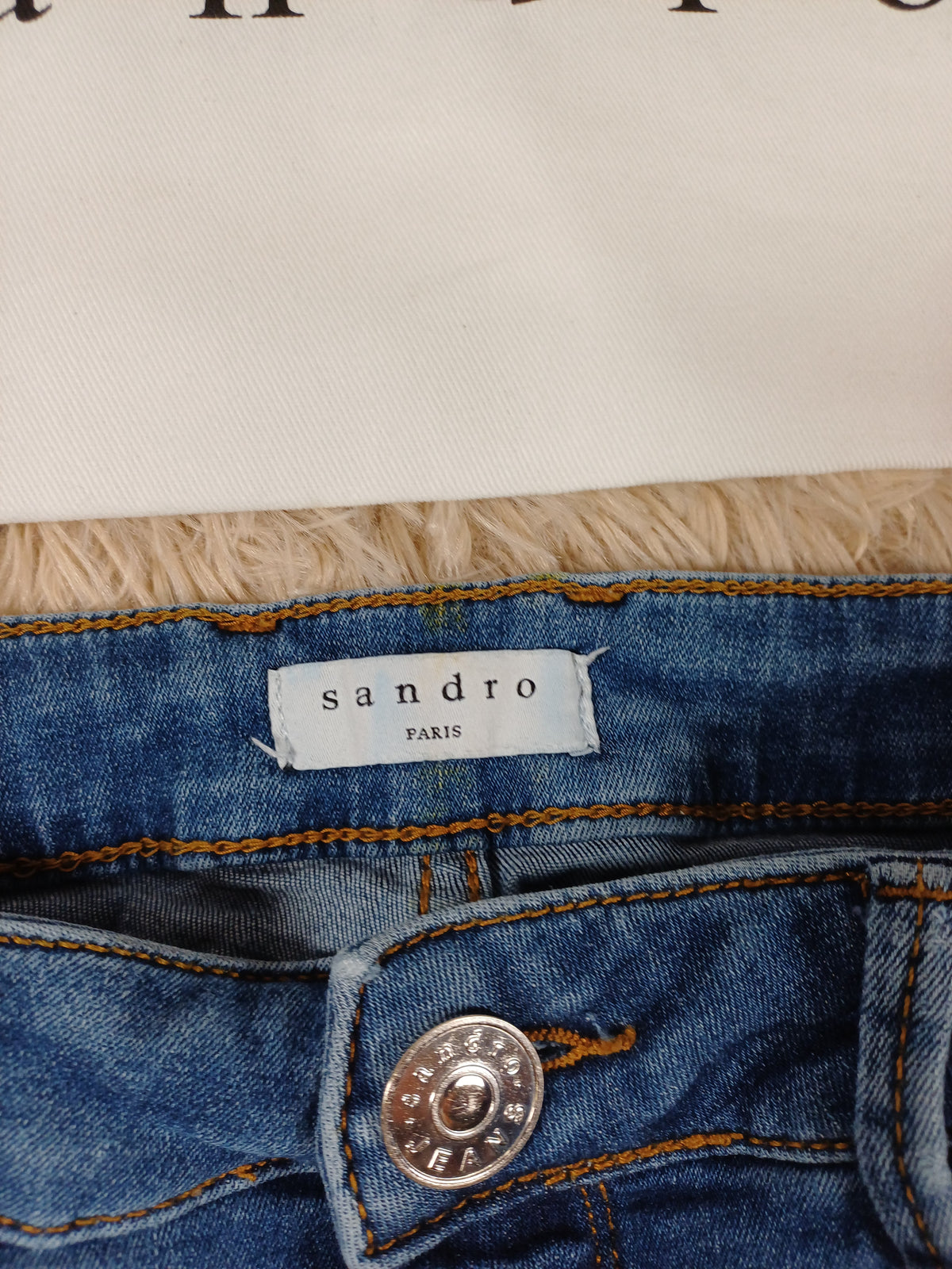 Jean Sandro bleu – Taille XS
