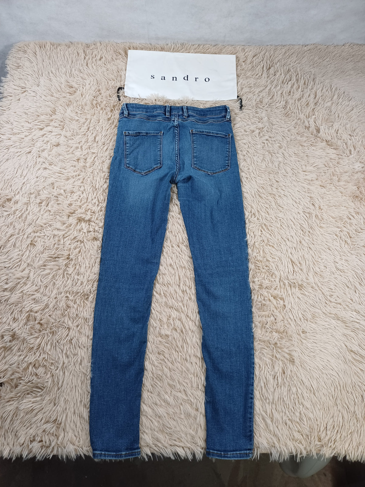 Jean Sandro bleu – Taille XS