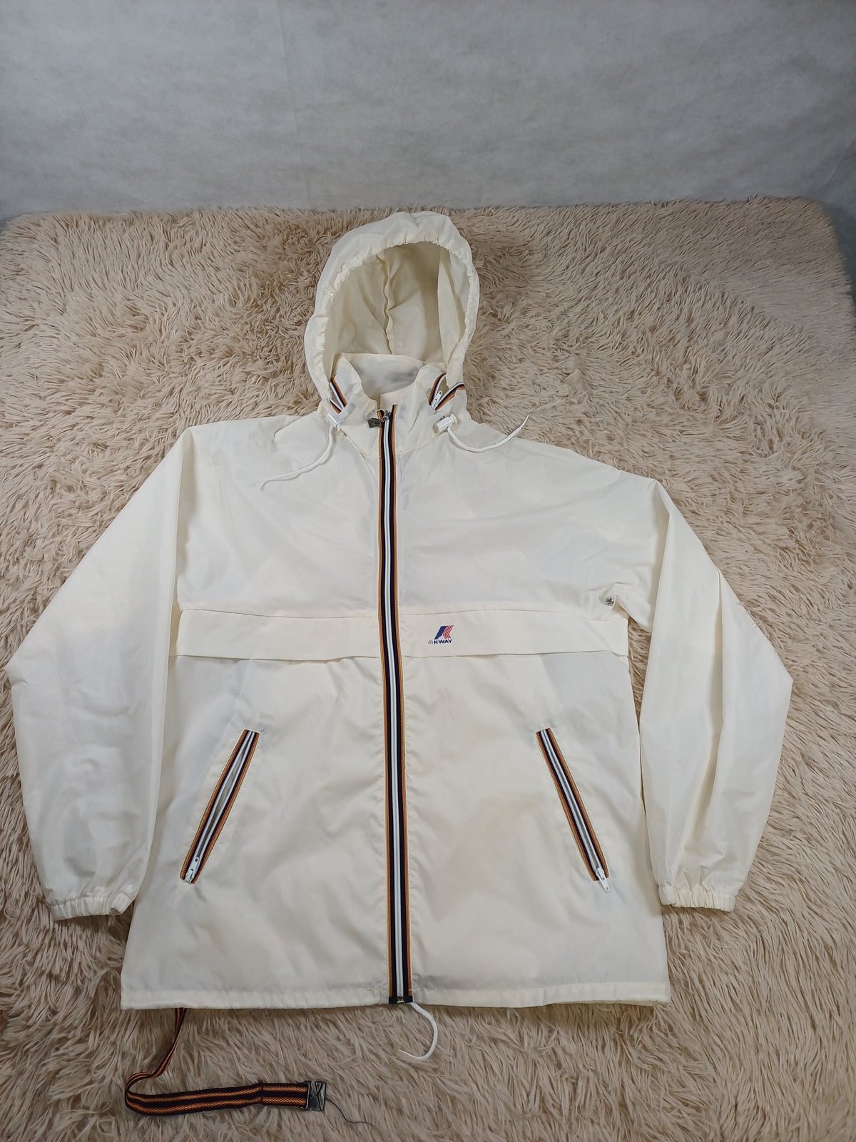K-Way blanc vintage – Taille 36 / S