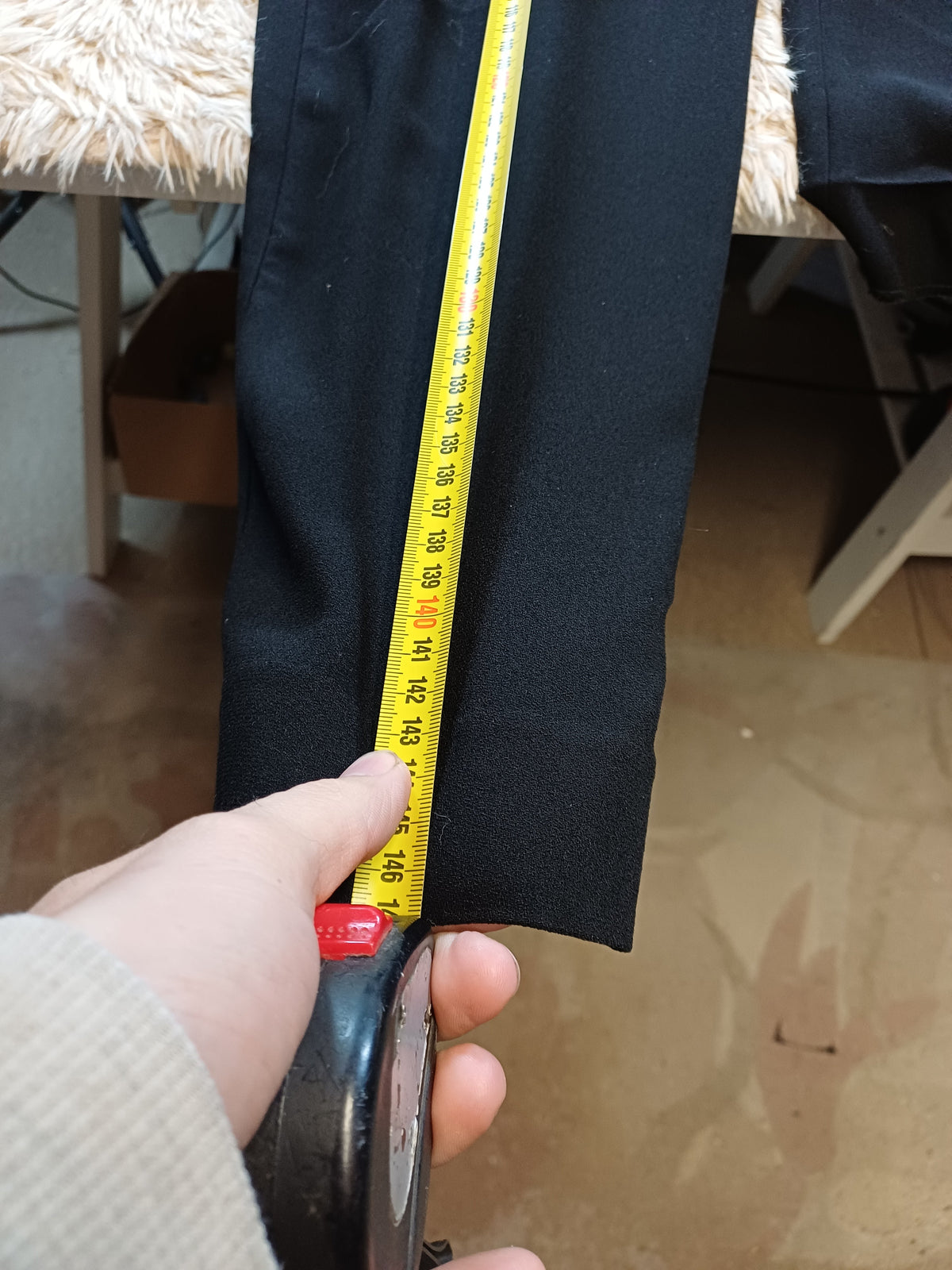 Combinaison noire Maje avec dentelle - Taille M Maje
