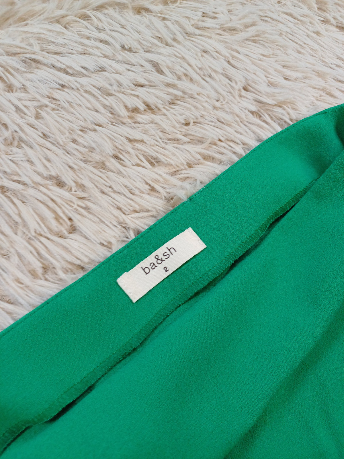 Jupe courte verte Ba&sh Ba&sh