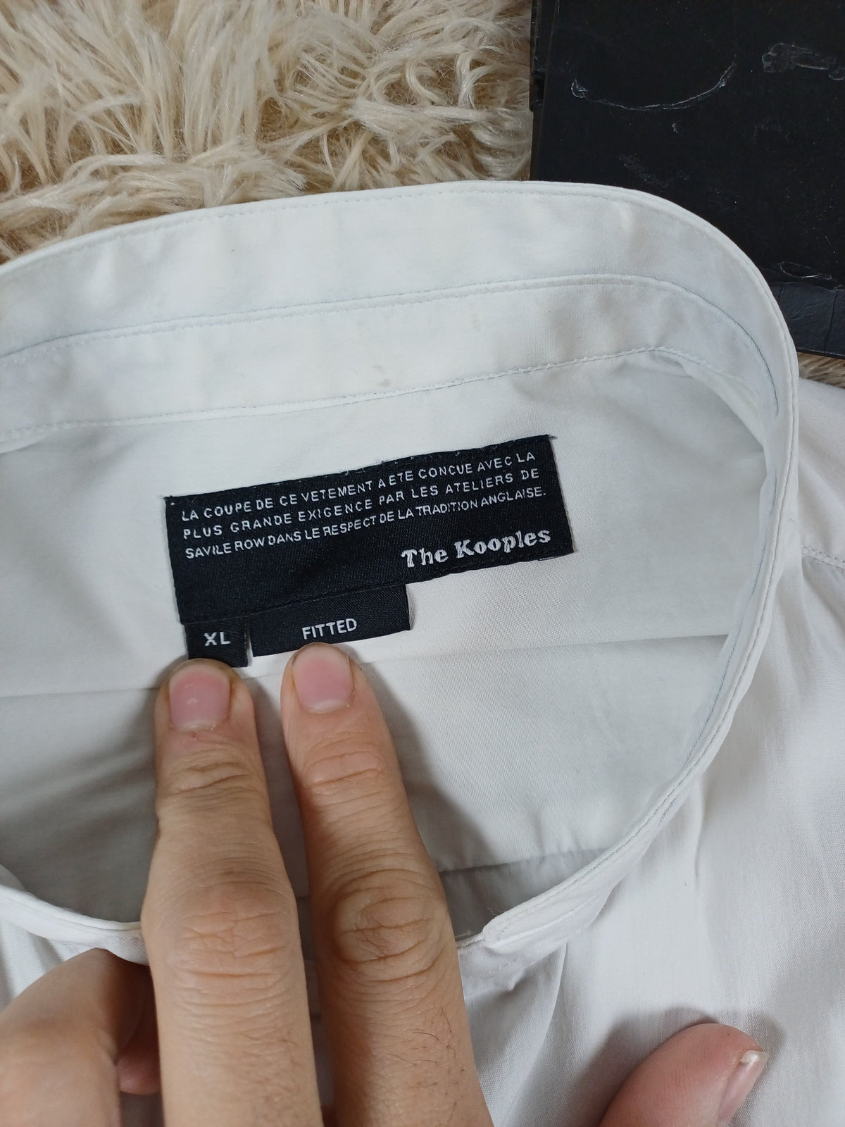 Chemise blanche The Kooples Taille XL - Fitted The Kooples