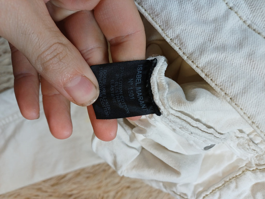 Jean blanc Isabel Marant - Taille 42 Isabel Marant