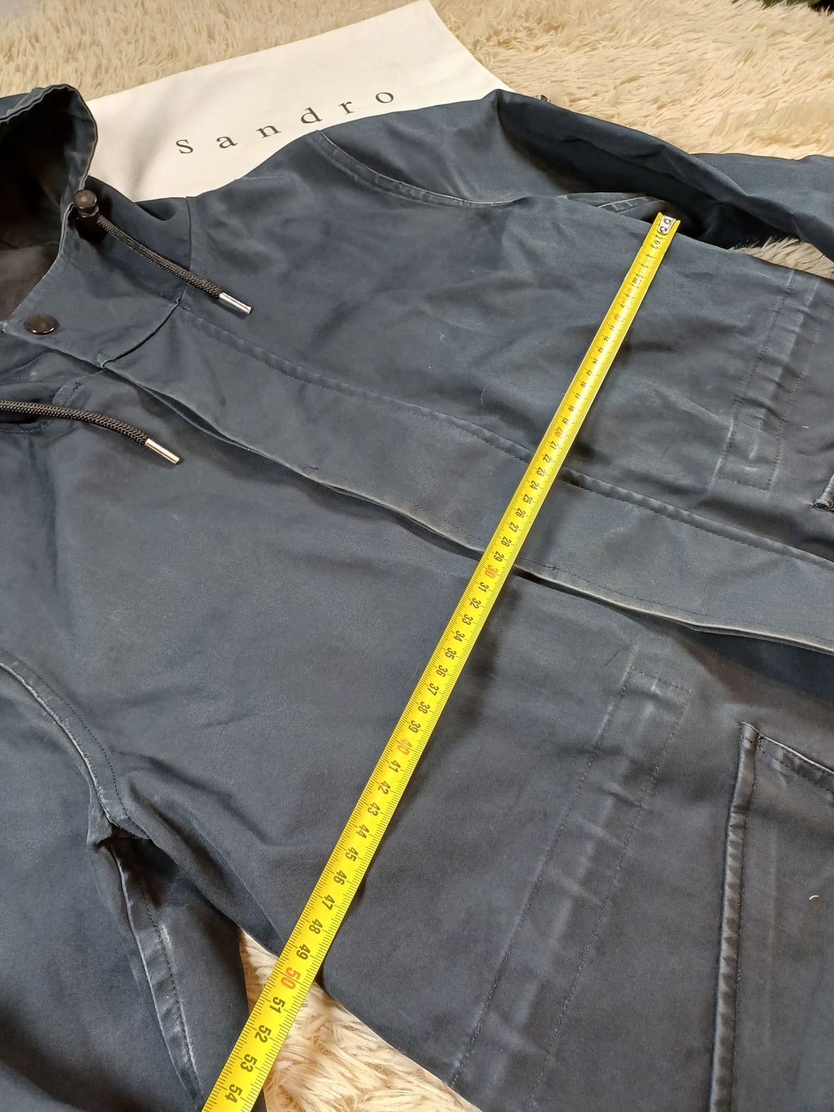 Duffle-coat bleu marine Sandro - Taille M Sandro