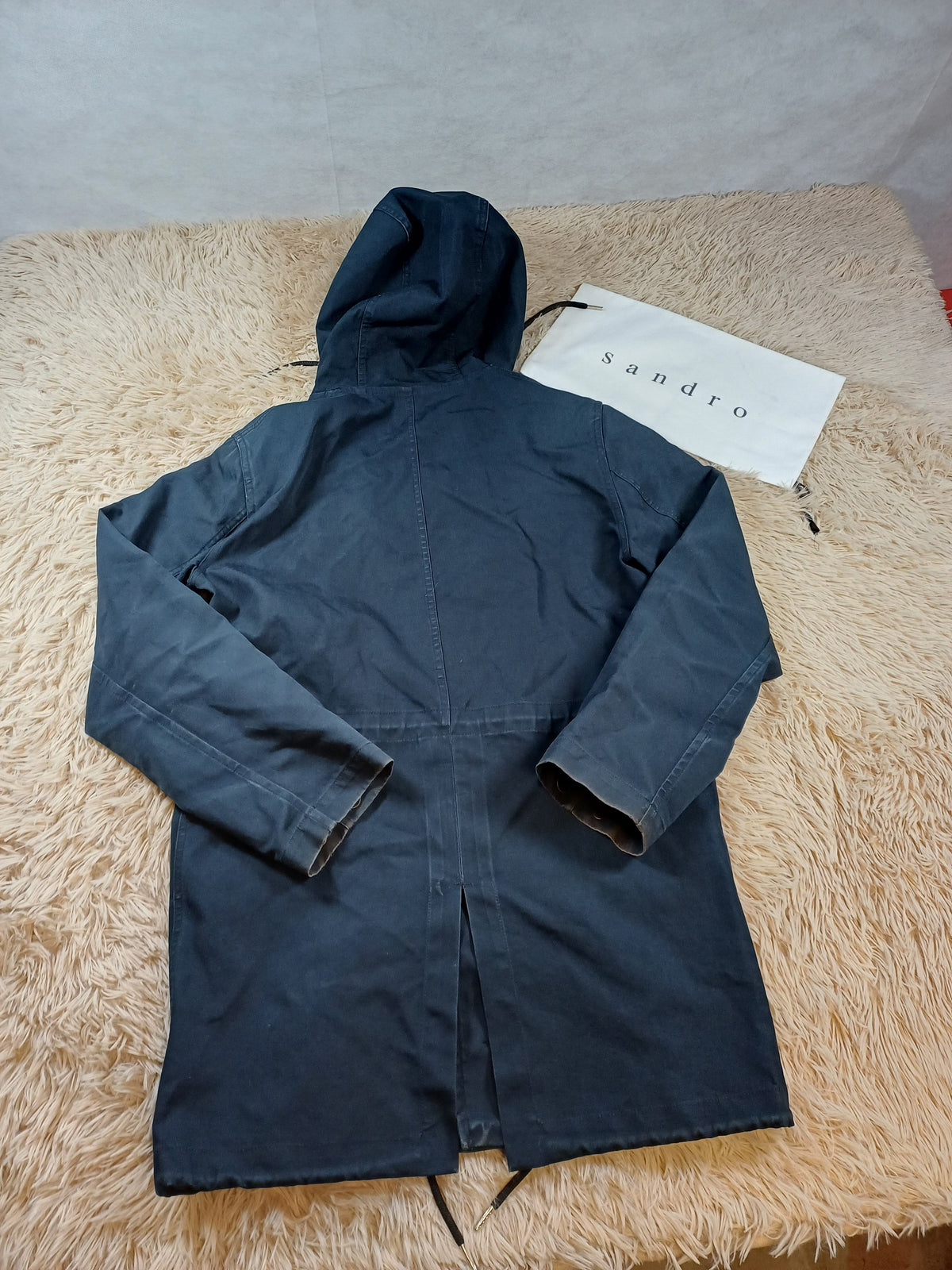 Duffle-coat bleu marine Sandro - Taille M Sandro