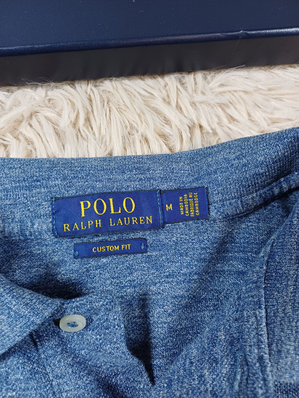 Polo bleu ciel Ralph Lauren – Taille M Ralph Lauren