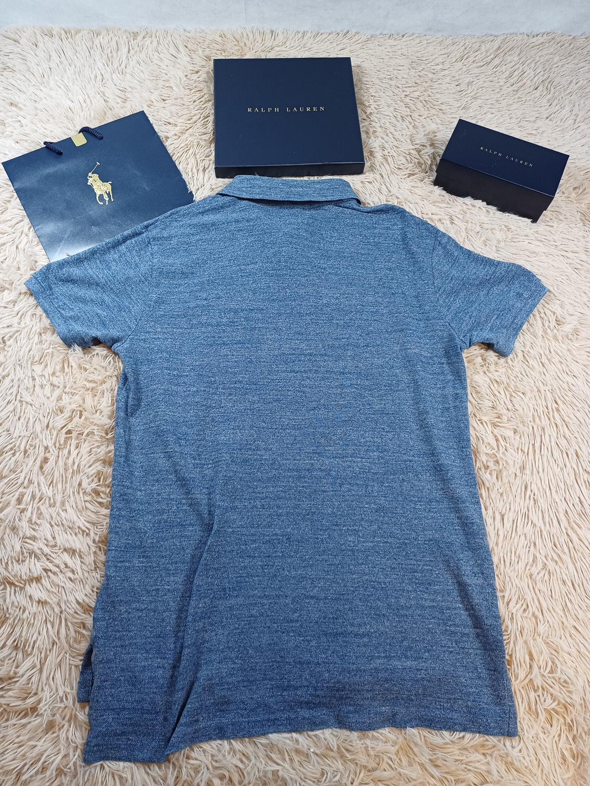 Polo bleu ciel Ralph Lauren – Taille M Ralph Lauren