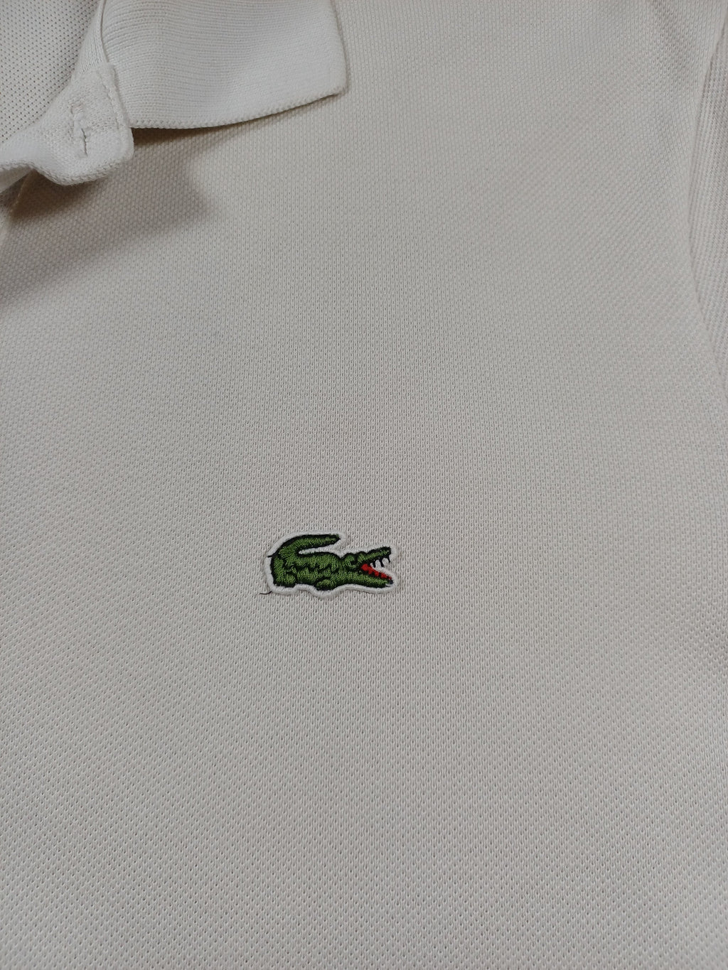 Polo blanc Lacoste – taille 5 (L) Lacoste