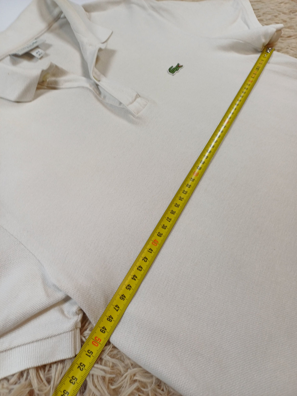 Polo blanc Lacoste – taille 5 (L) Lacoste