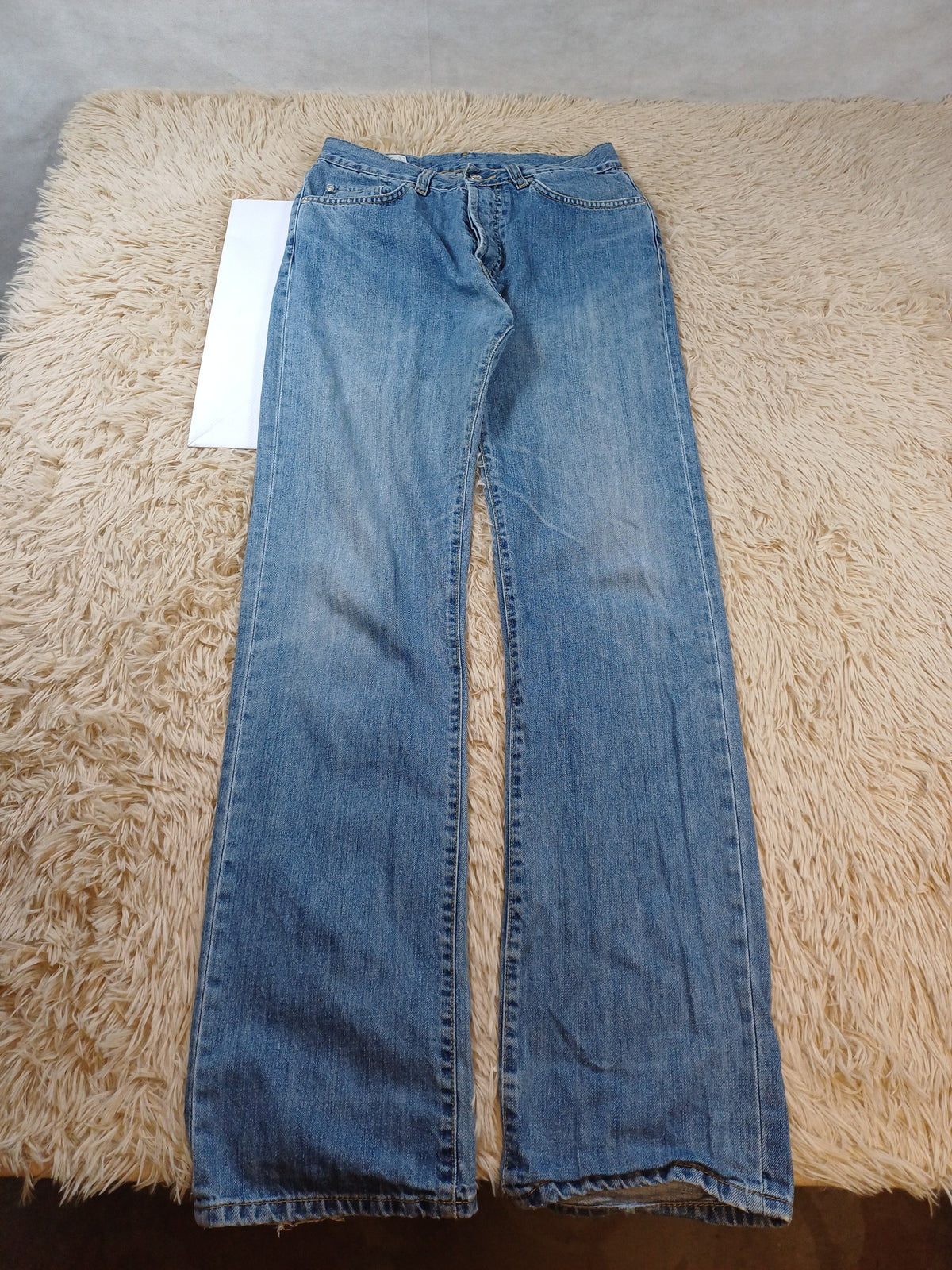 Jean bleu Lacoste femme - M Taille haute Lacoste