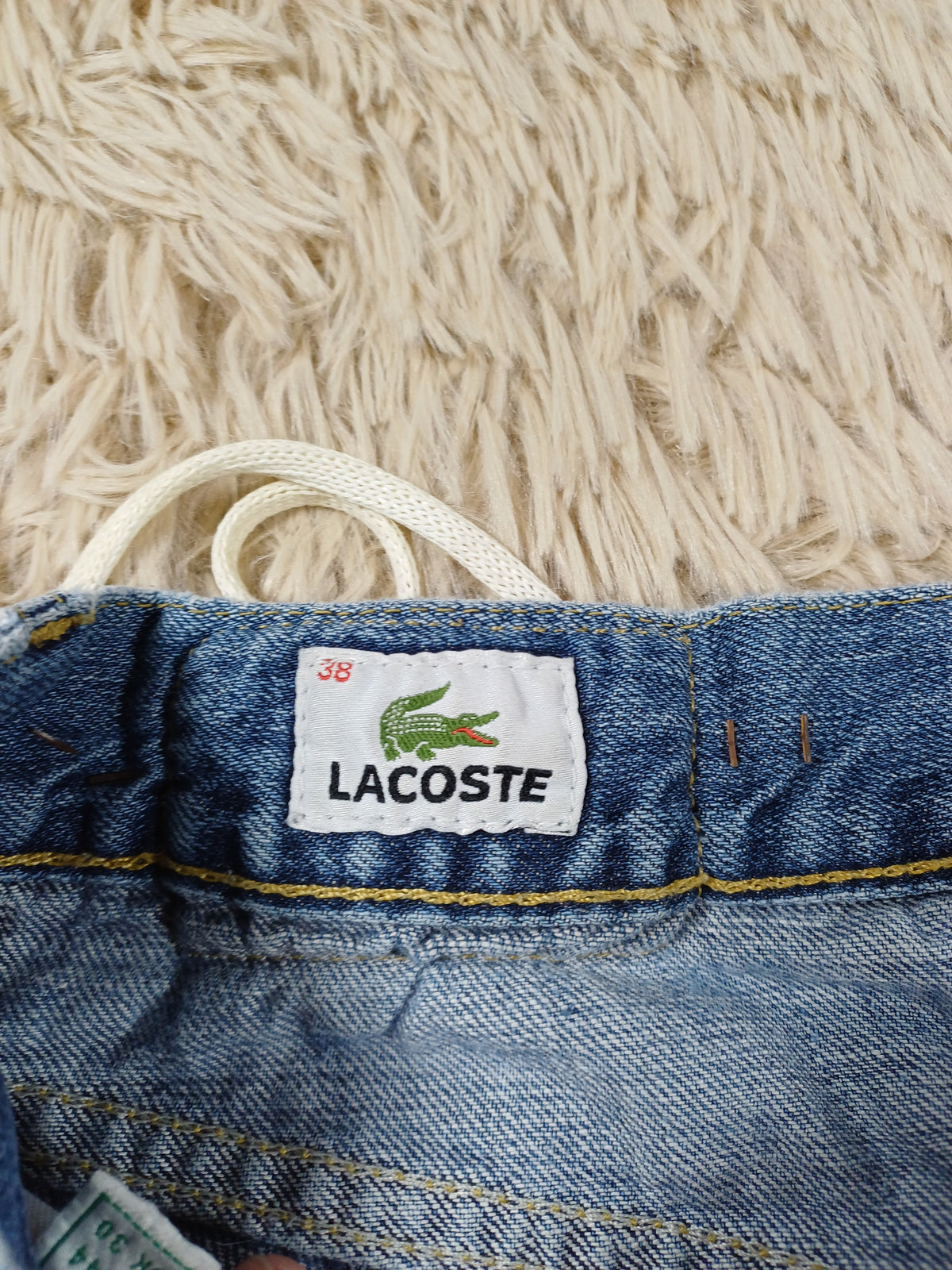 Jean bleu Lacoste femme - M Taille haute Lacoste