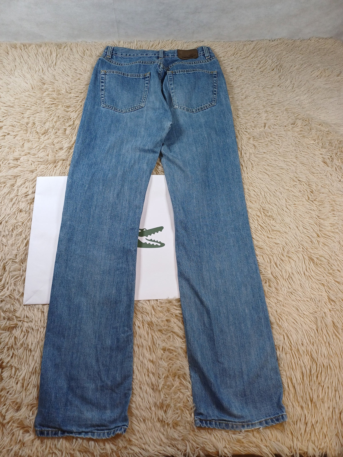 Jean bleu Lacoste femme - M Taille haute Lacoste