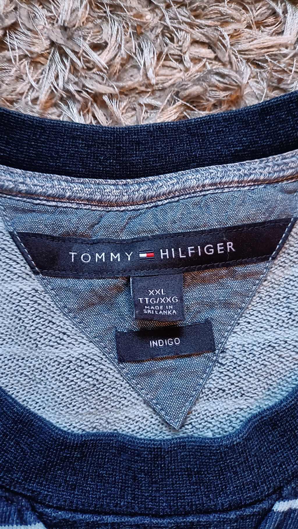 Pull Tommy Hilfiger - Indigo - Taille XXL