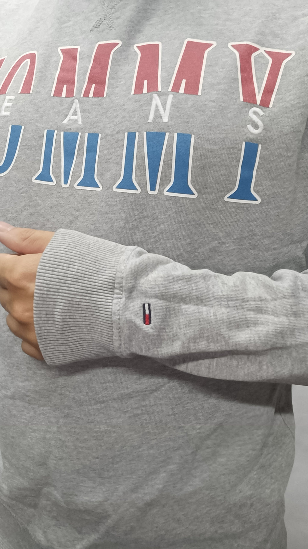 Sweat Tommy Hilfiger Gris - Taille S