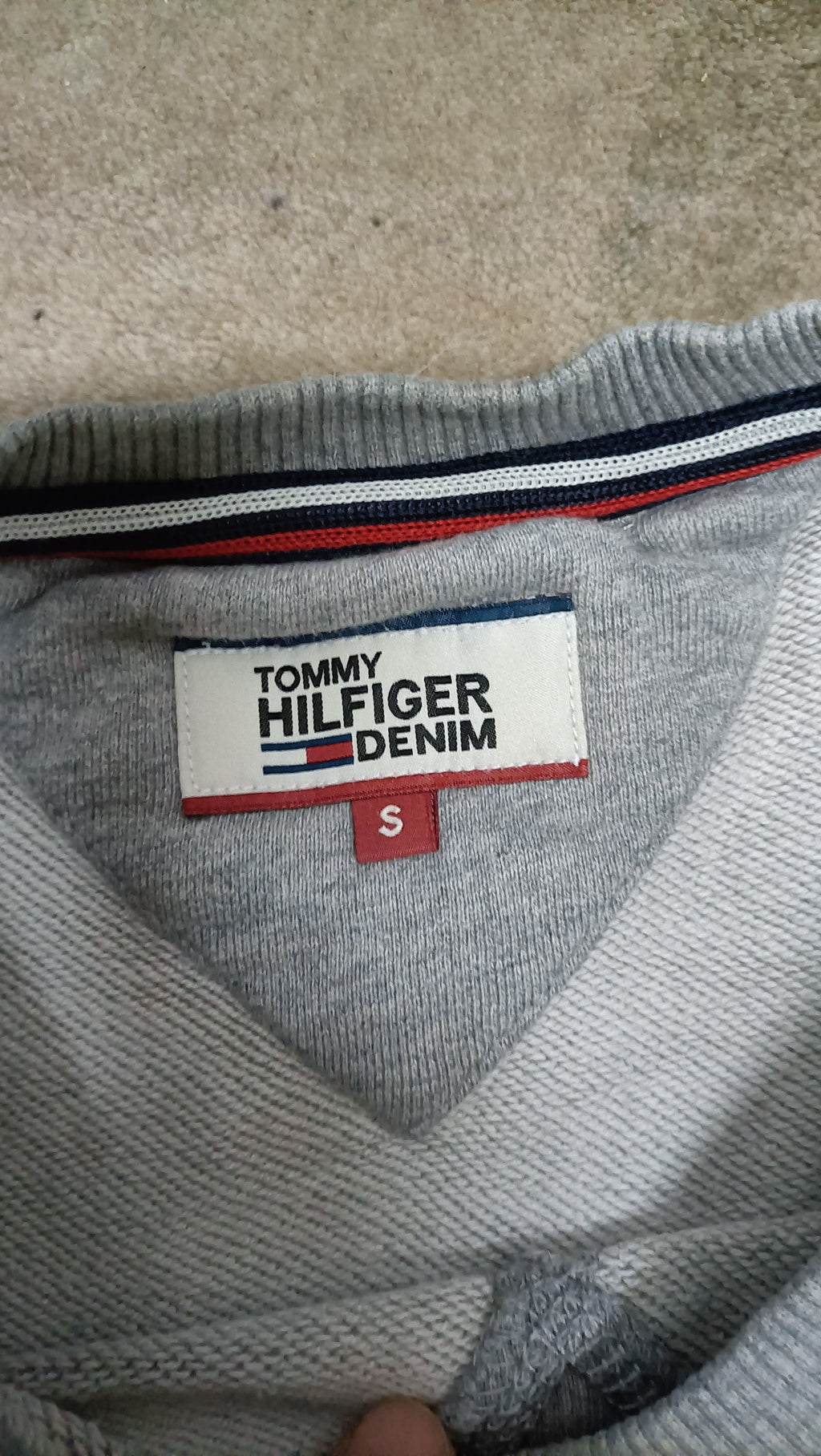 Sweat Tommy Hilfiger Gris - Taille S
