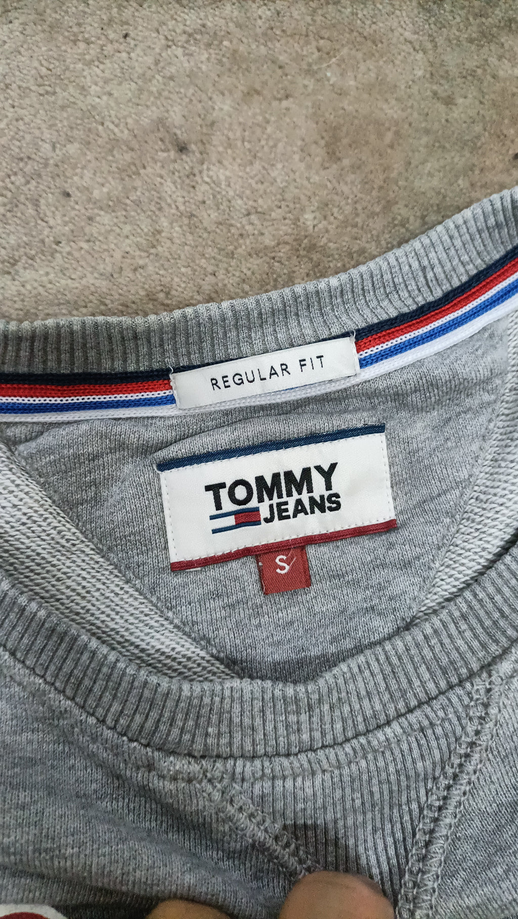 Sweat Tommy Hilfiger Gris - Taille S