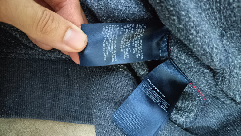 Sweat à capuche Tommy Hilfiger Denim - Taille L - Vintage Fit