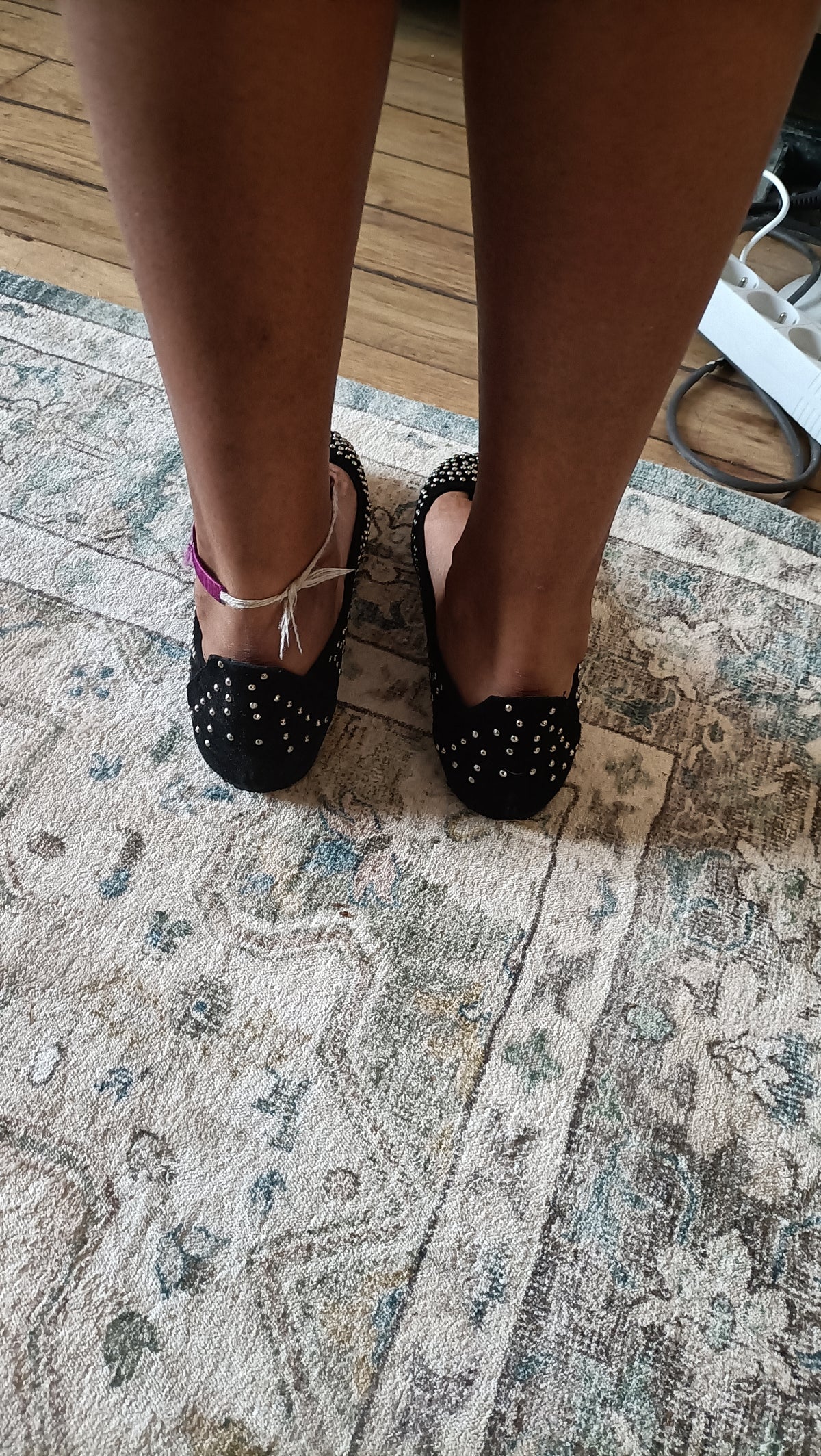Ballerines Maje noires cloutées Taille 40