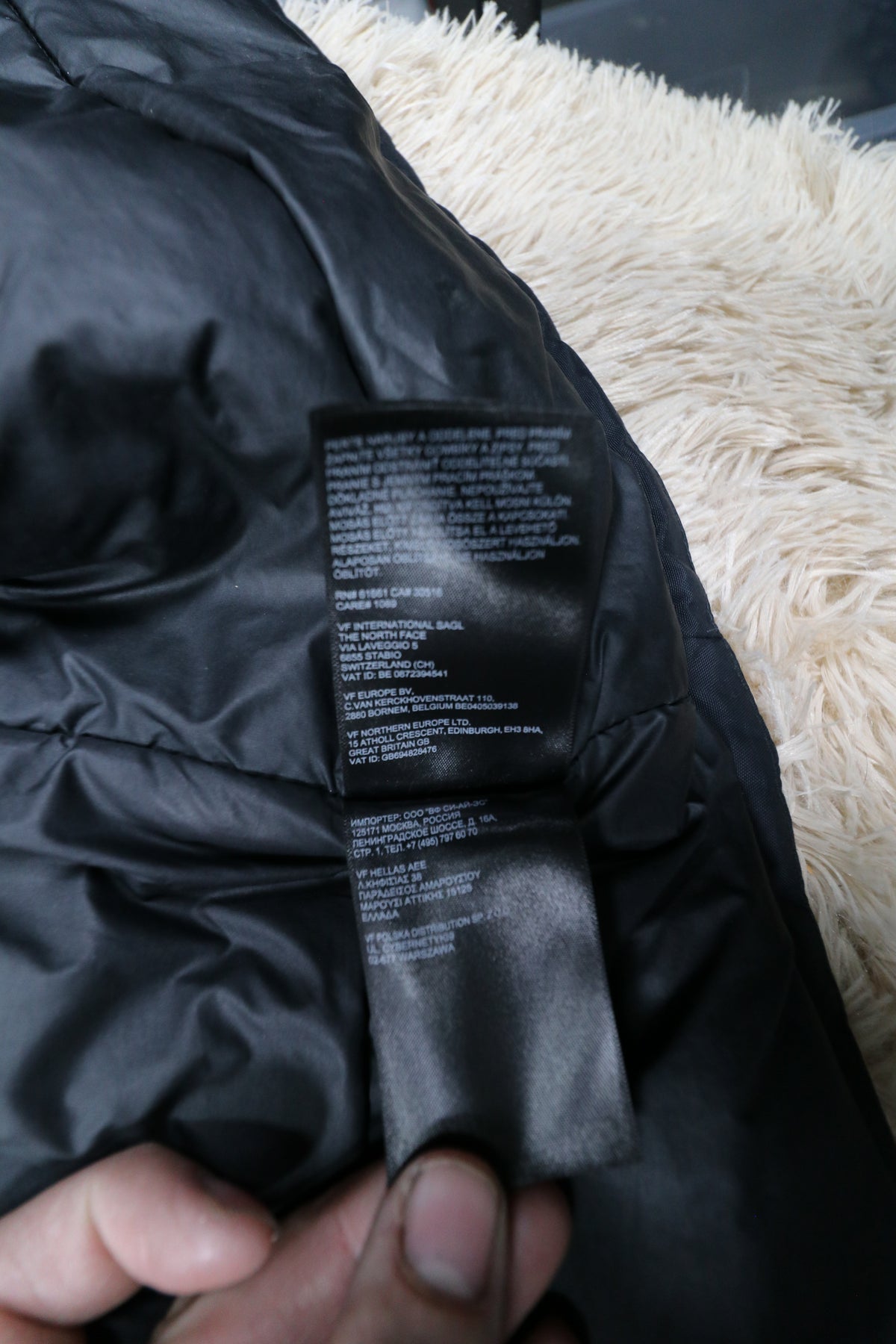 Manteau noir - The North Face - XL - Homme