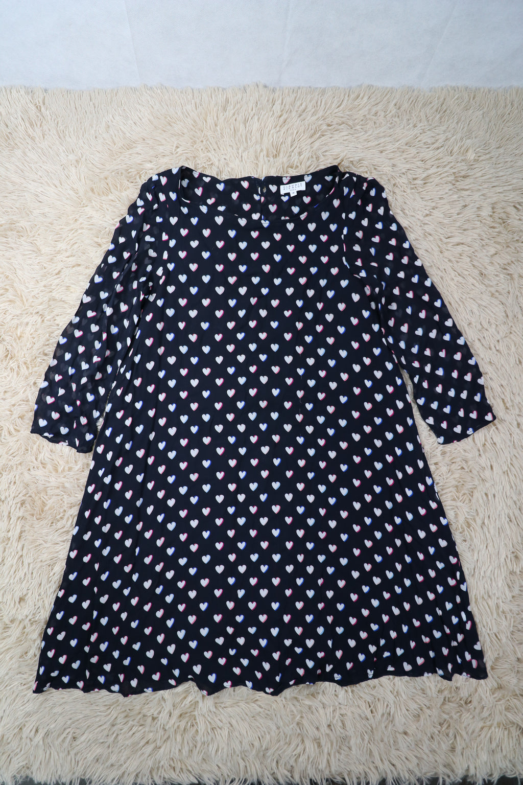 Robe Claudie Pierlot - Motif Coeur - Taille M