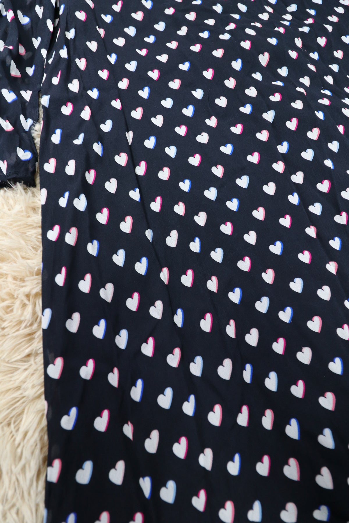 Robe Claudie Pierlot - Motif Coeur - Taille M