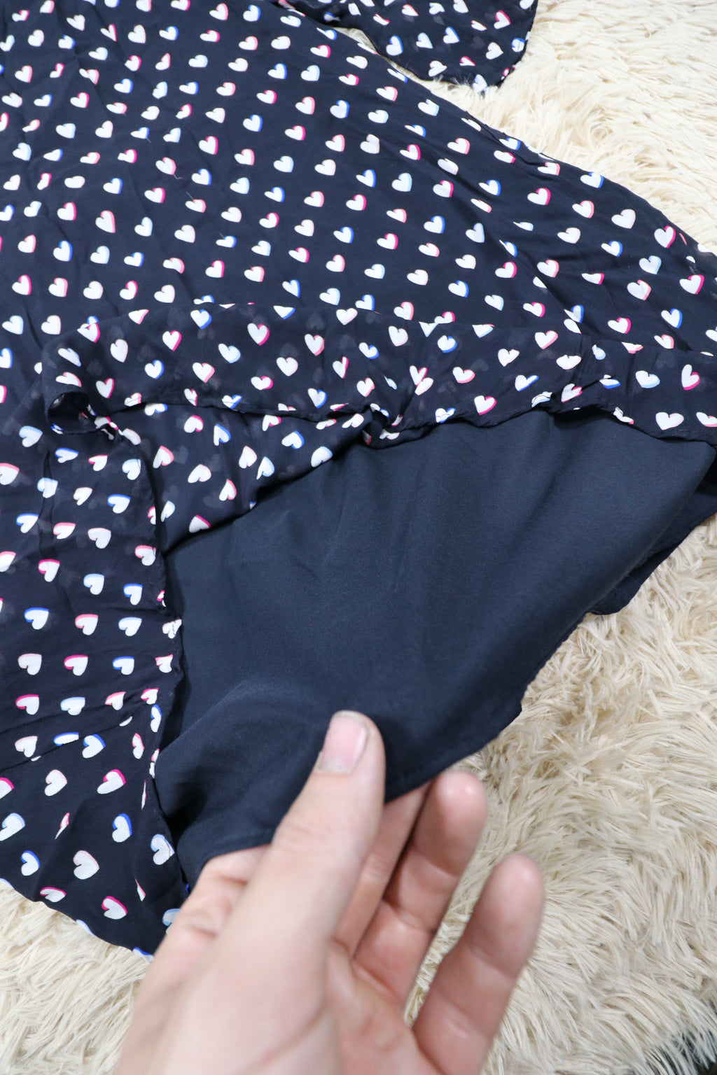 Robe Claudie Pierlot - Motif Coeur - Taille M