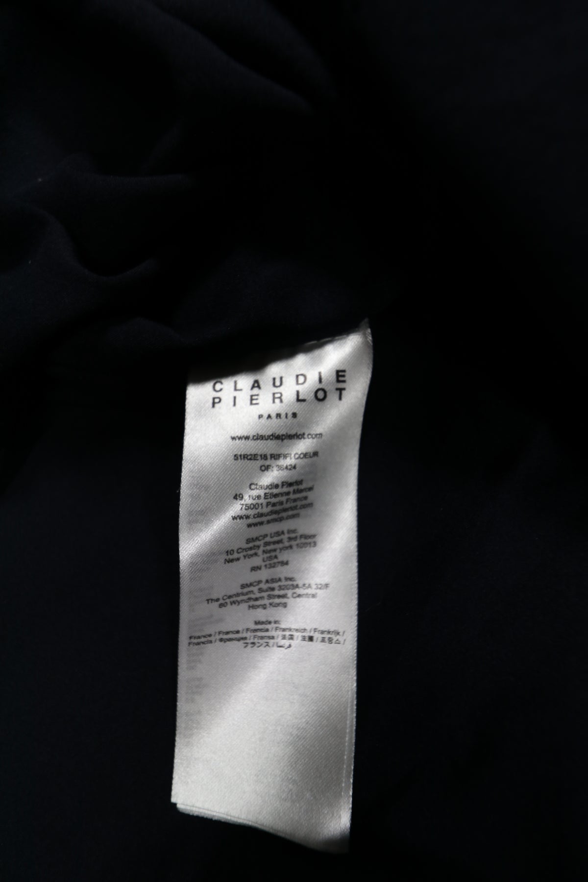 Robe Claudie Pierlot - Motif Coeur - Taille M