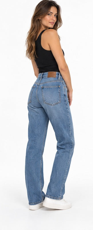 Jean bleu Lacoste femme - M Taille haute Lacoste