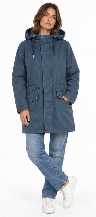 Duffle-coat bleu marine Sandro - Taille M Sandro